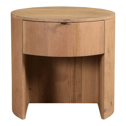 Theo - One Drawer Nightstand - Light Brown