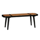 Emilia - Cane Bench - Black