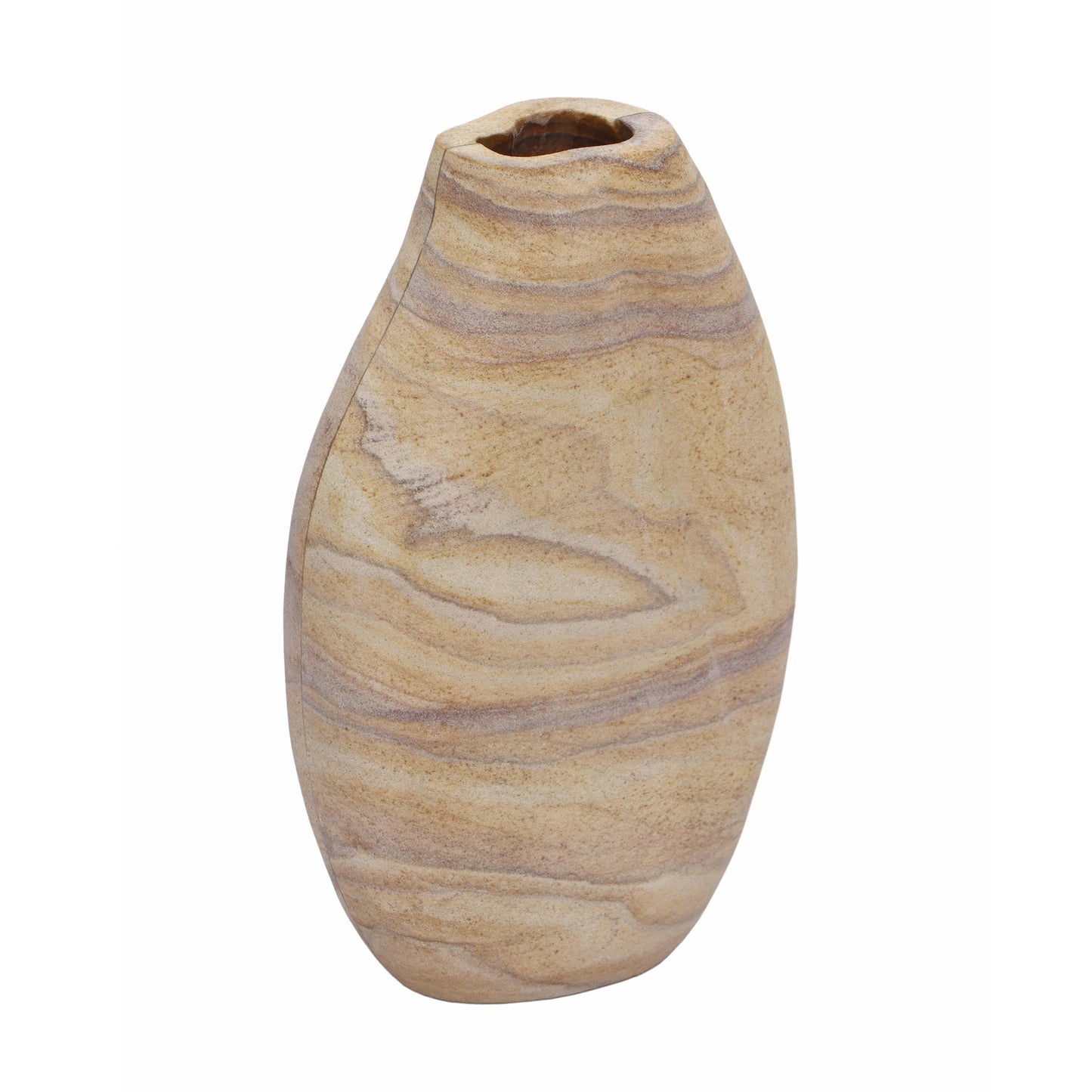 Saava - Curved Vase - Sandstone