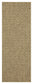 Earth - 2'7" X 7'3" Indoor, Outdoor Area Rug - Natural, Mocha