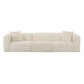 Tarra - Fluffy Oversized Corduroy Modular Sofa