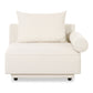 Rosello - Right Arm Facing Chair - White