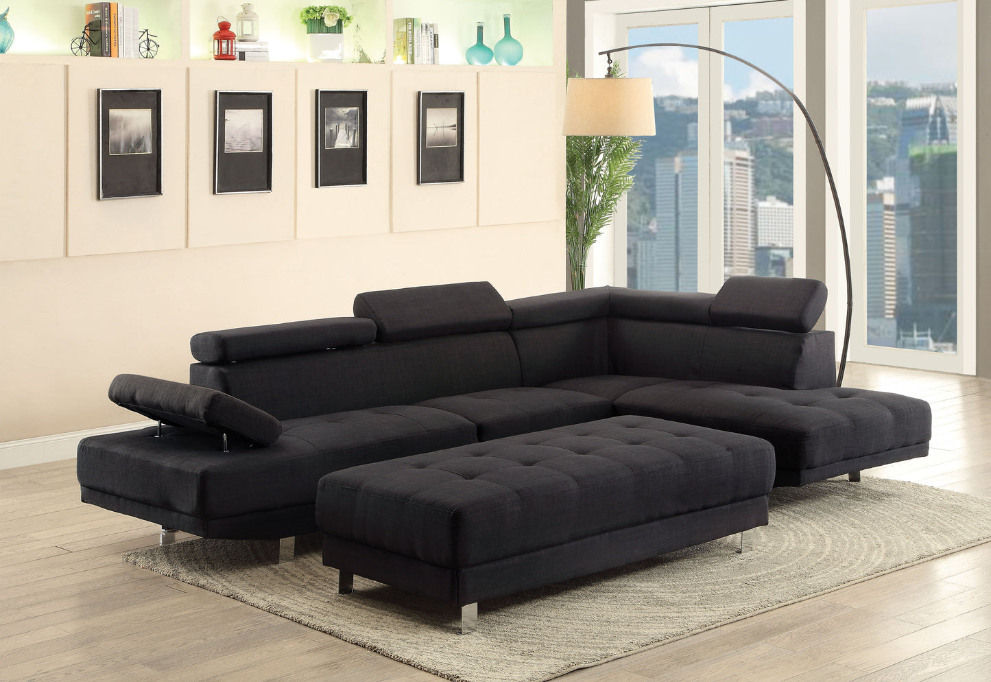 Riveredge - Sectional (2 Boxes)