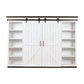 Harrison - Entertainment Center Console - Distressed White