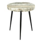 Brinley - Marble Accent Table - Beige