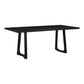 Silas - Dining Table - Black Ash