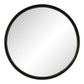 Sax - Round Mirror - Black