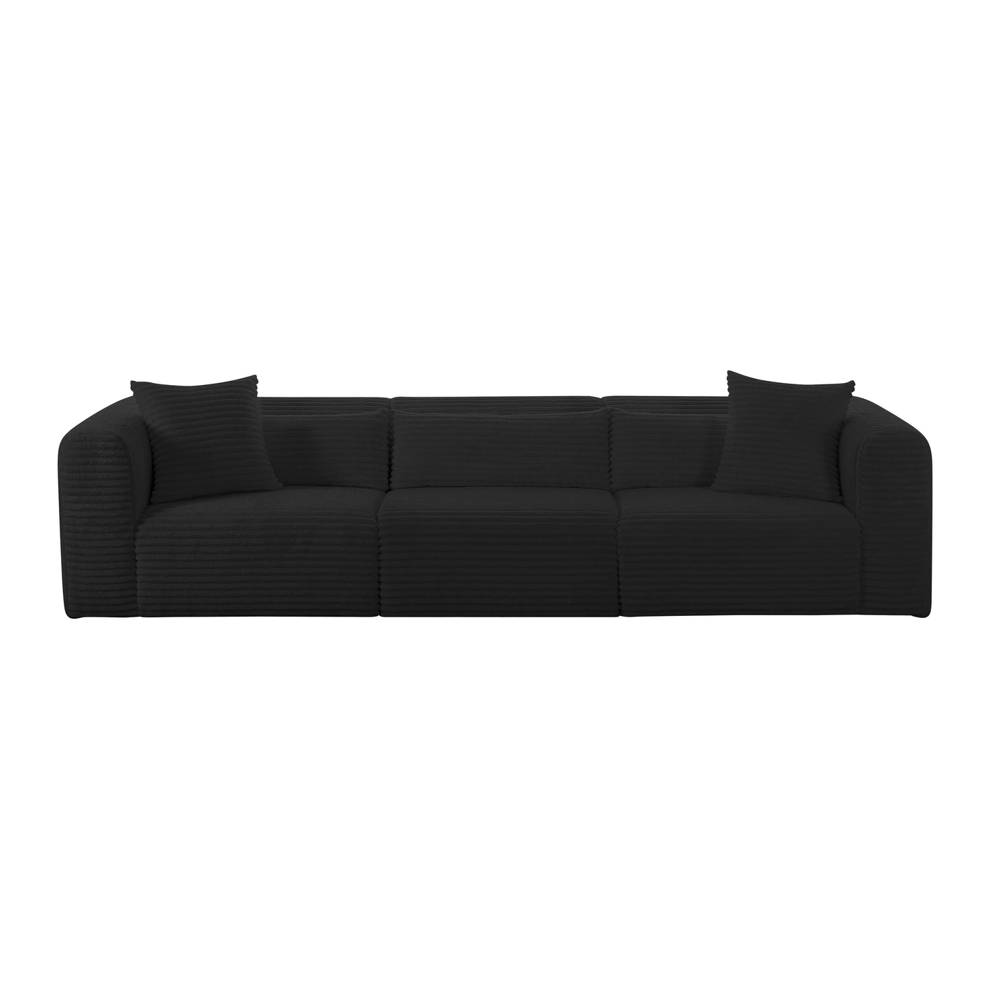 Tarra - Fluffy Oversized Corduroy Modular Sofa