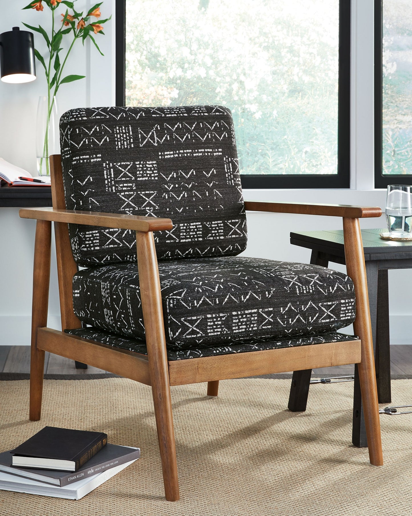 Bevyn - Charcoal - Accent Chair