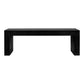 Lazarus - Outdoor Bench - Black