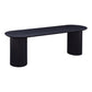 Povera - Dining Bench - Black - Wood