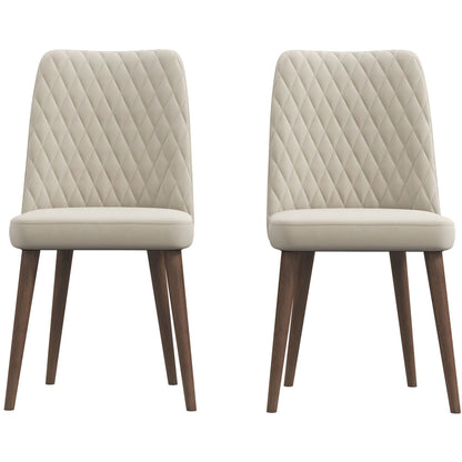 Katie - Mid-Century Modern Dining Chair (Set of 2)