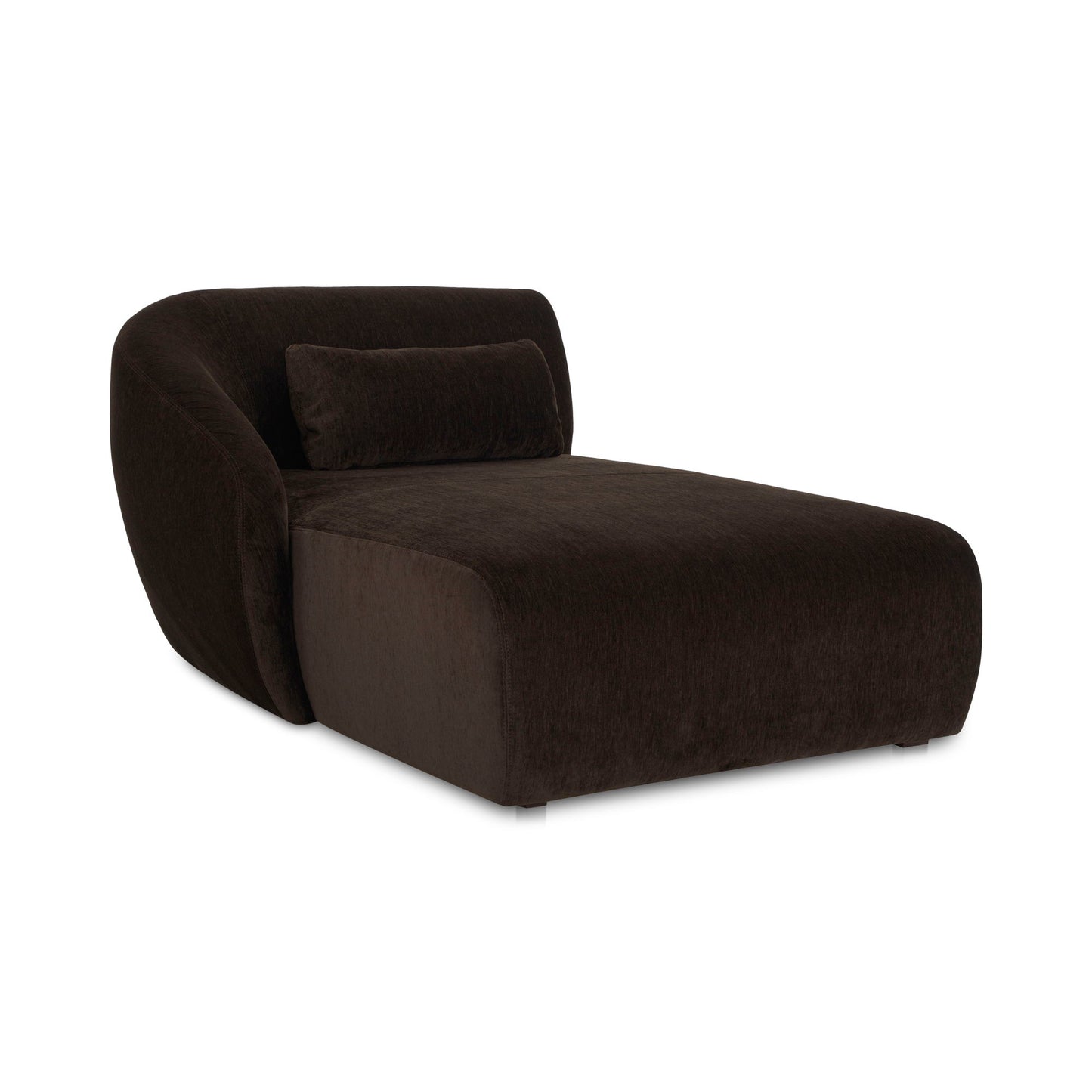 Amelia - Left Arm Facing Chaise - Espresso