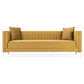 Angelina - Modern Channel Tufted Sofa