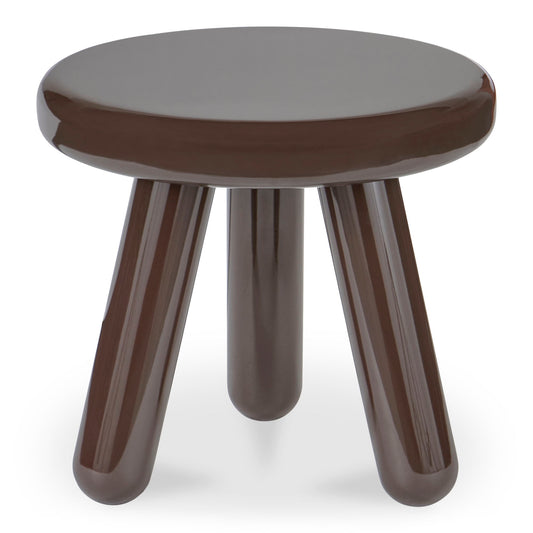 Joy - Accent Table - Dark Brown