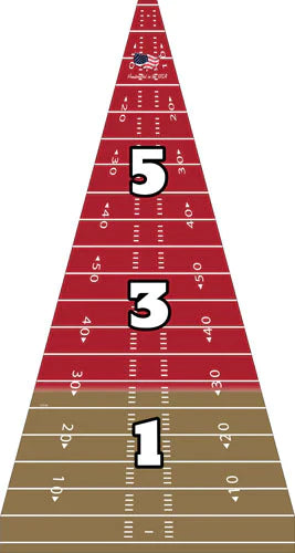 Football: Woodgrain Frame Game