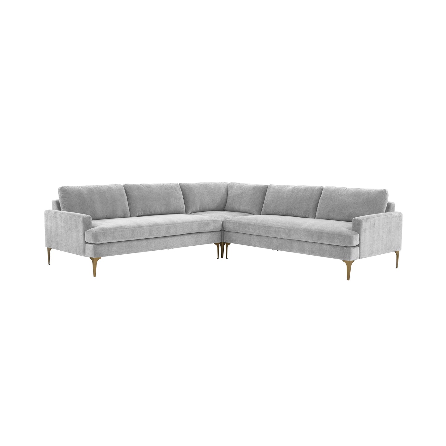 Serena - Velvet L-Sectional