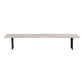 Evans - Dining Bench - White