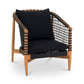 Kuna - Outdoor Lounge Chair - Black