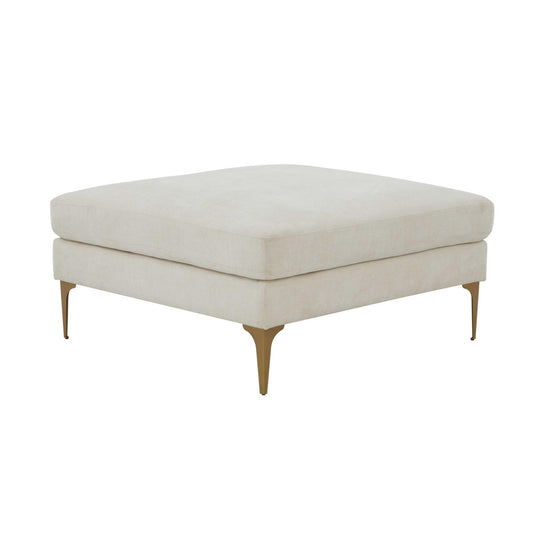 Serena - Velvet Ottoman