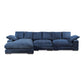 Plunge - Large Sectional - Navy