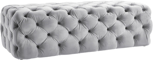 Kaylee - Velvet Ottoman