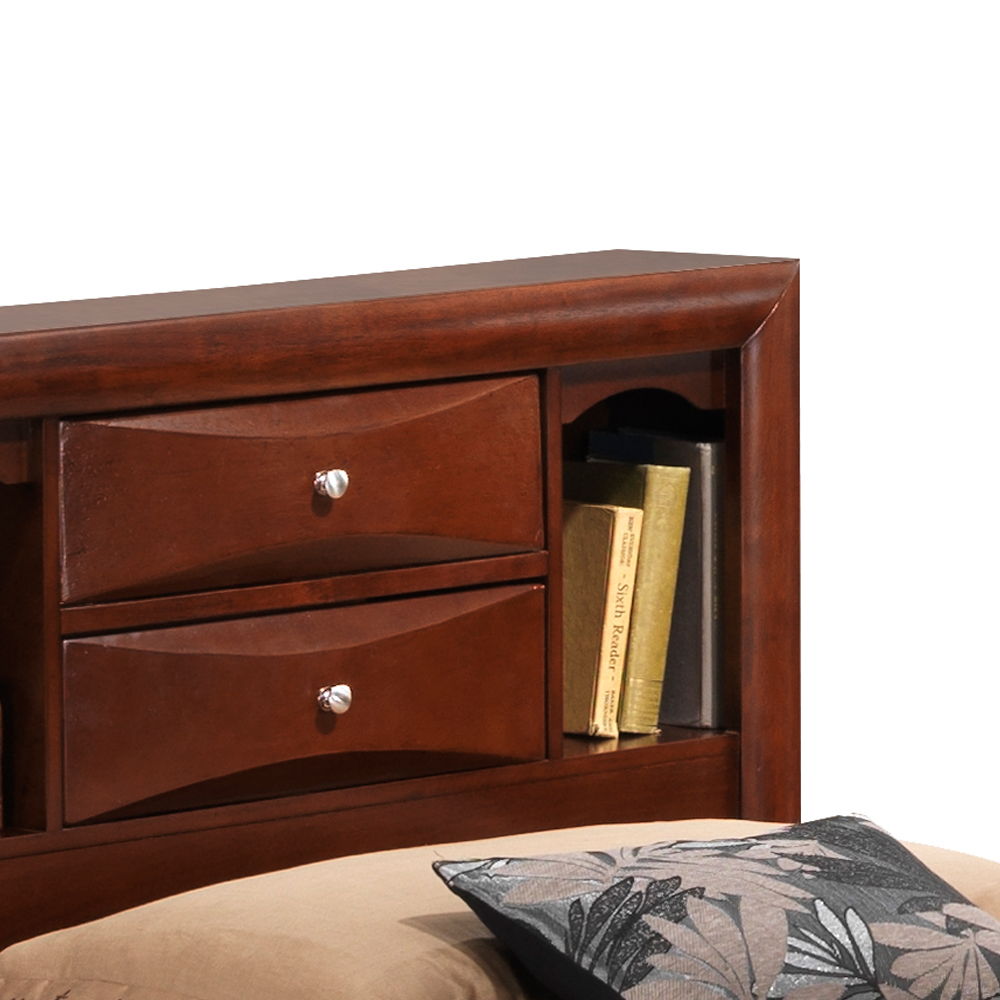 Marilla - Storage Bed With Bookcase Headboard