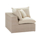 Cali - Wicker Outdoor Corner Chair - Natural