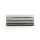 Linen-Weave Cotton Split King Sheet Set - Fog