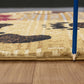 Nature's Nest - 5'3" X 7'3" Polypropylene, Lodge Area Rug - Multi, Beige