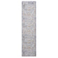 2' x 8' Traditional Non-Shedding Living Room Bedroom Dining Home Office Stylish And Stain Resistant Area Rug - Ivory / Gray