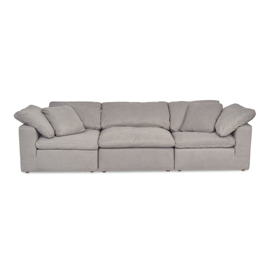 Terra - Modular Sofa Performance Fabric - Light Gray