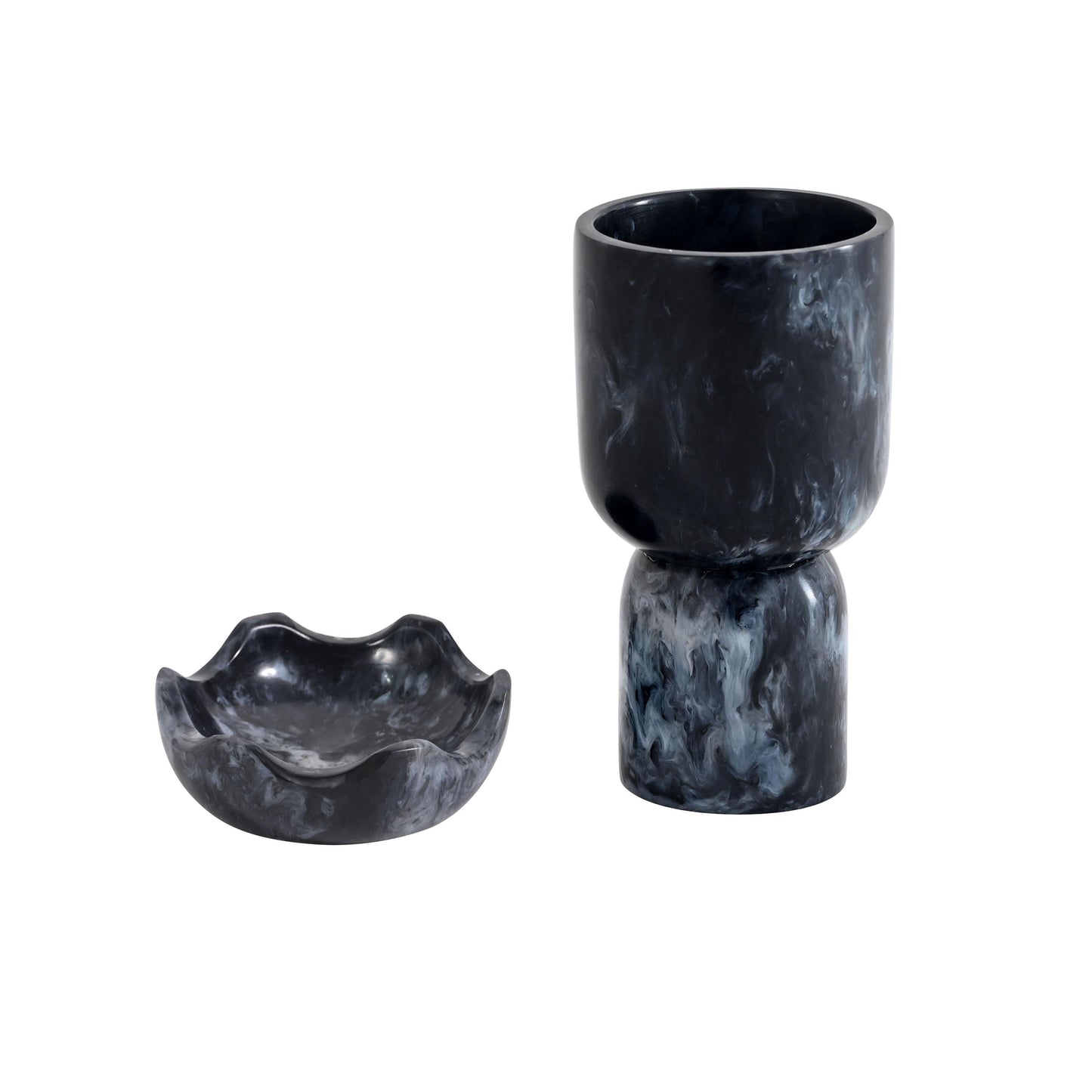 Platform - Swirl Resin Kiddush Cup