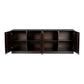 Denman - 4 Door Sideboard - Dark Brown