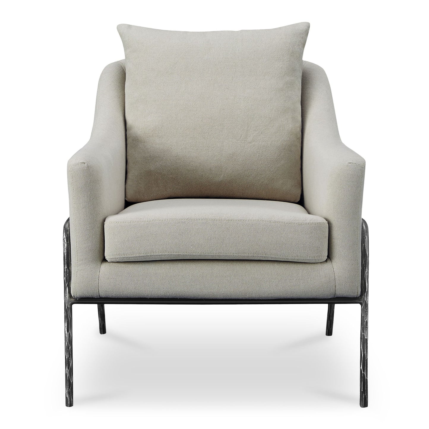 Archer - Accent Chair - Oat Linen Blend