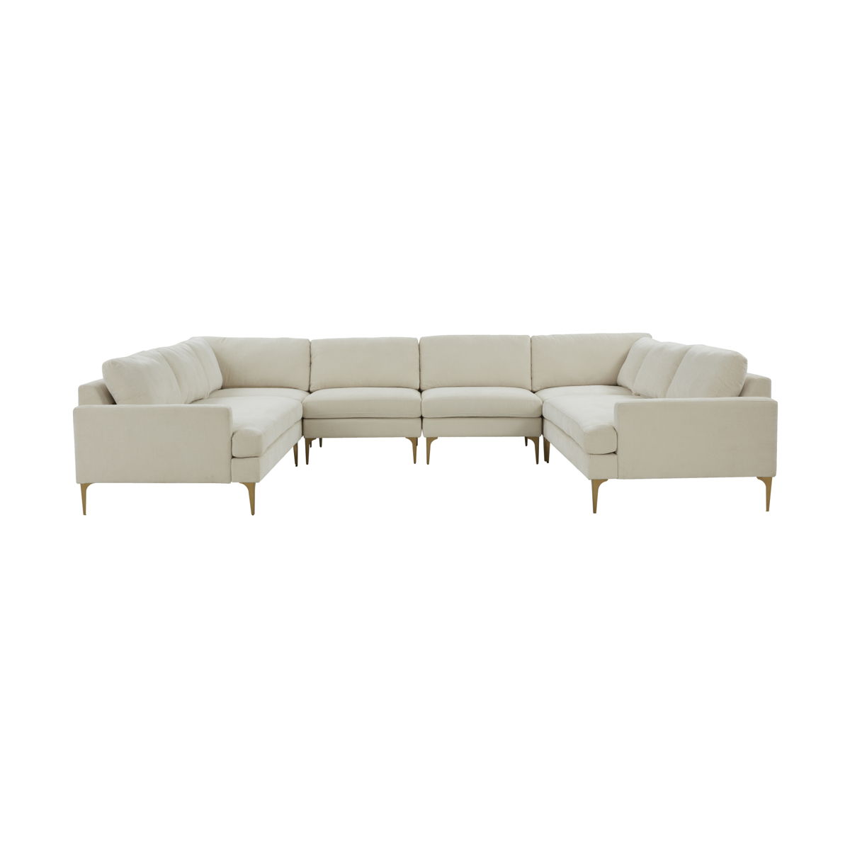 Serena - Velvet U-Sectional