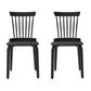 Wood Slat Windsor Chair (Set of 2) - Back