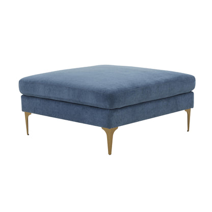 Serena - Velvet Ottoman