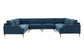 Serena - Velvet U-Sectional