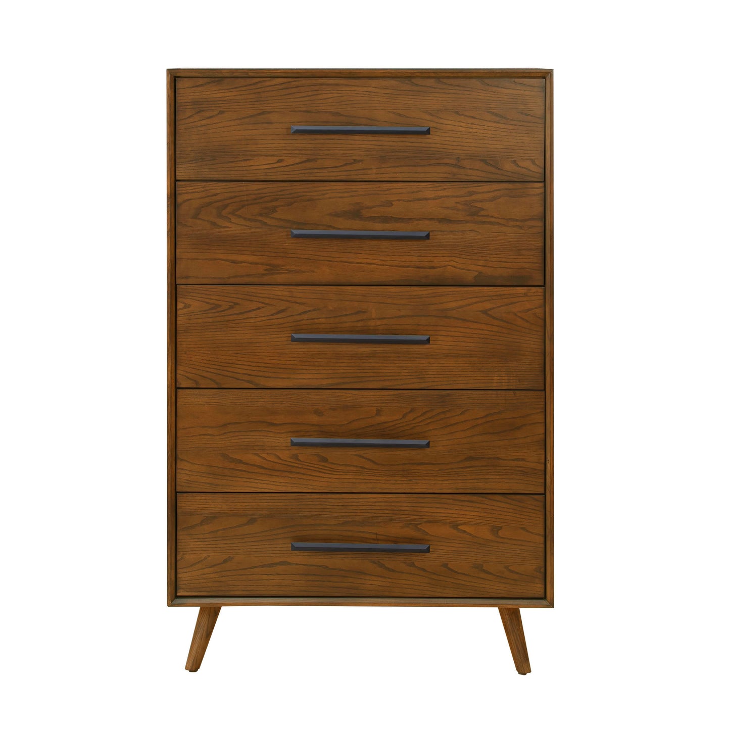 Emery - 5 Drawer Chest - Pecan