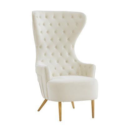 Jezebel - Velvet Wingback Chair