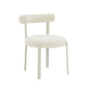 Margaret - Chenille Bolster Back Dining Chair