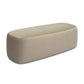 Graceland - Faux Mohair Bench - Taupe