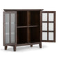 Acadian - Low Storage Cabinet - Brunette Brown