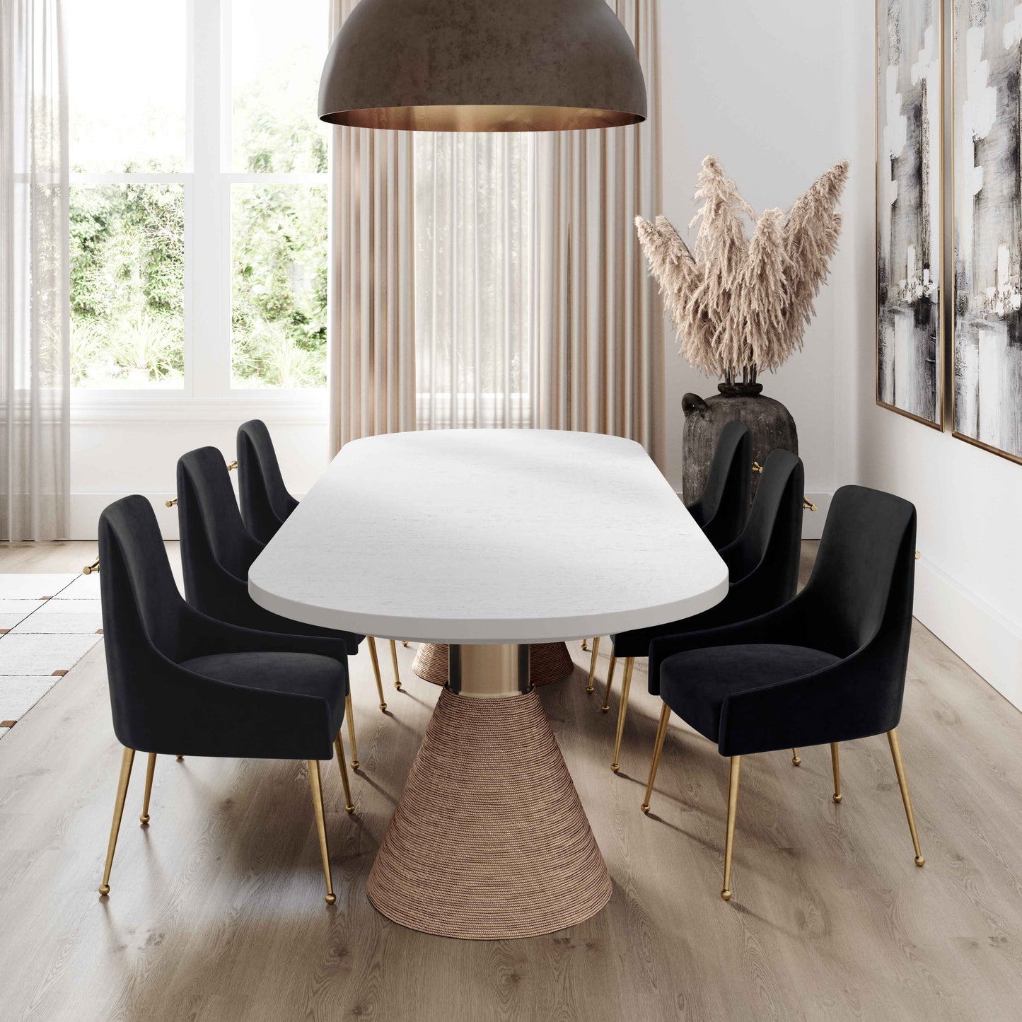 Rishi - Rope Oval Table