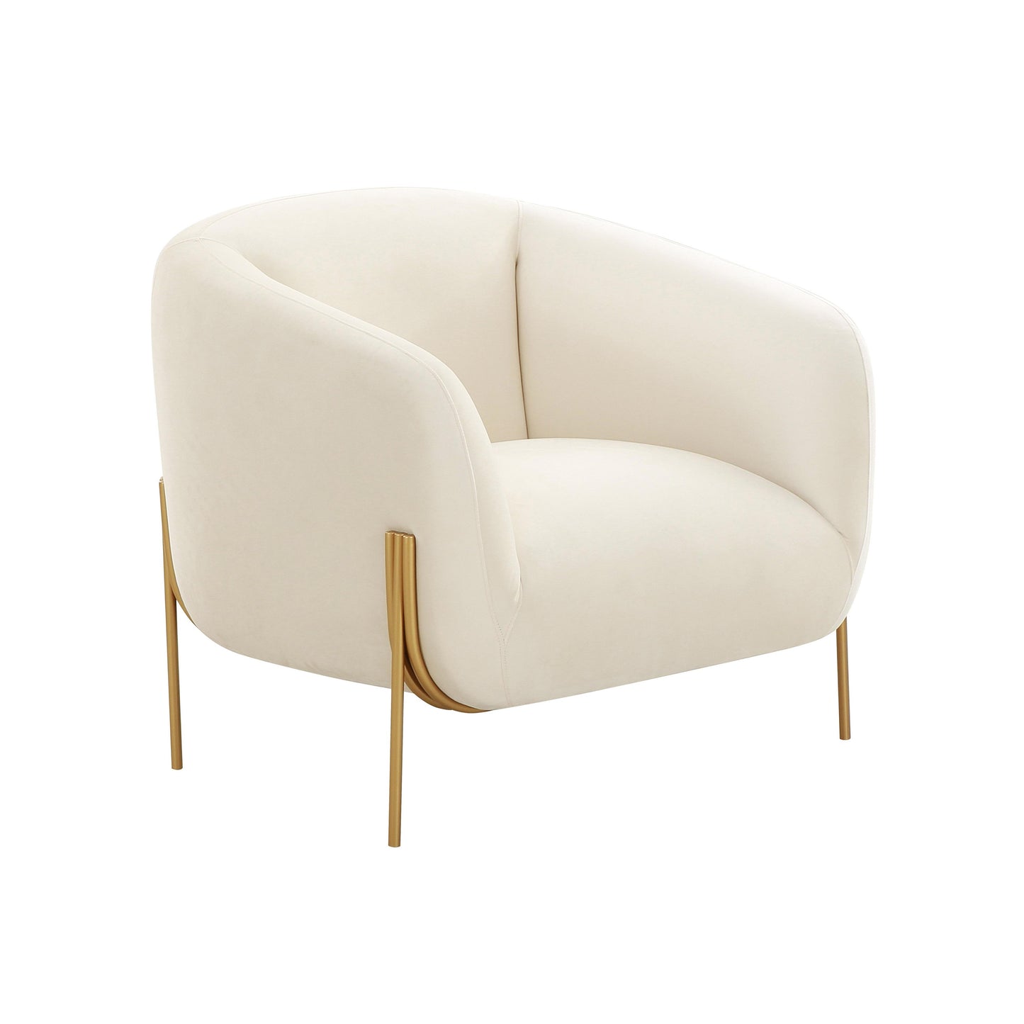 Kandra - Velvet Accent Chair