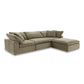 Clay Lounge - Modular Sectional Performance - Desert Sage