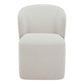 Larson - Rolling Dining Chair Performance Fabric - Helio Oyster