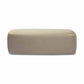 Graceland - Faux Mohair Bench - Taupe