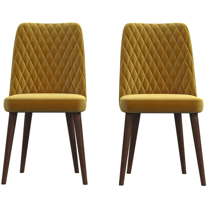 Katie - Mid-Century Modern Dining Chair (Set of 2)